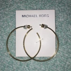 Michael Kors | Large Gold Hoop Earrings